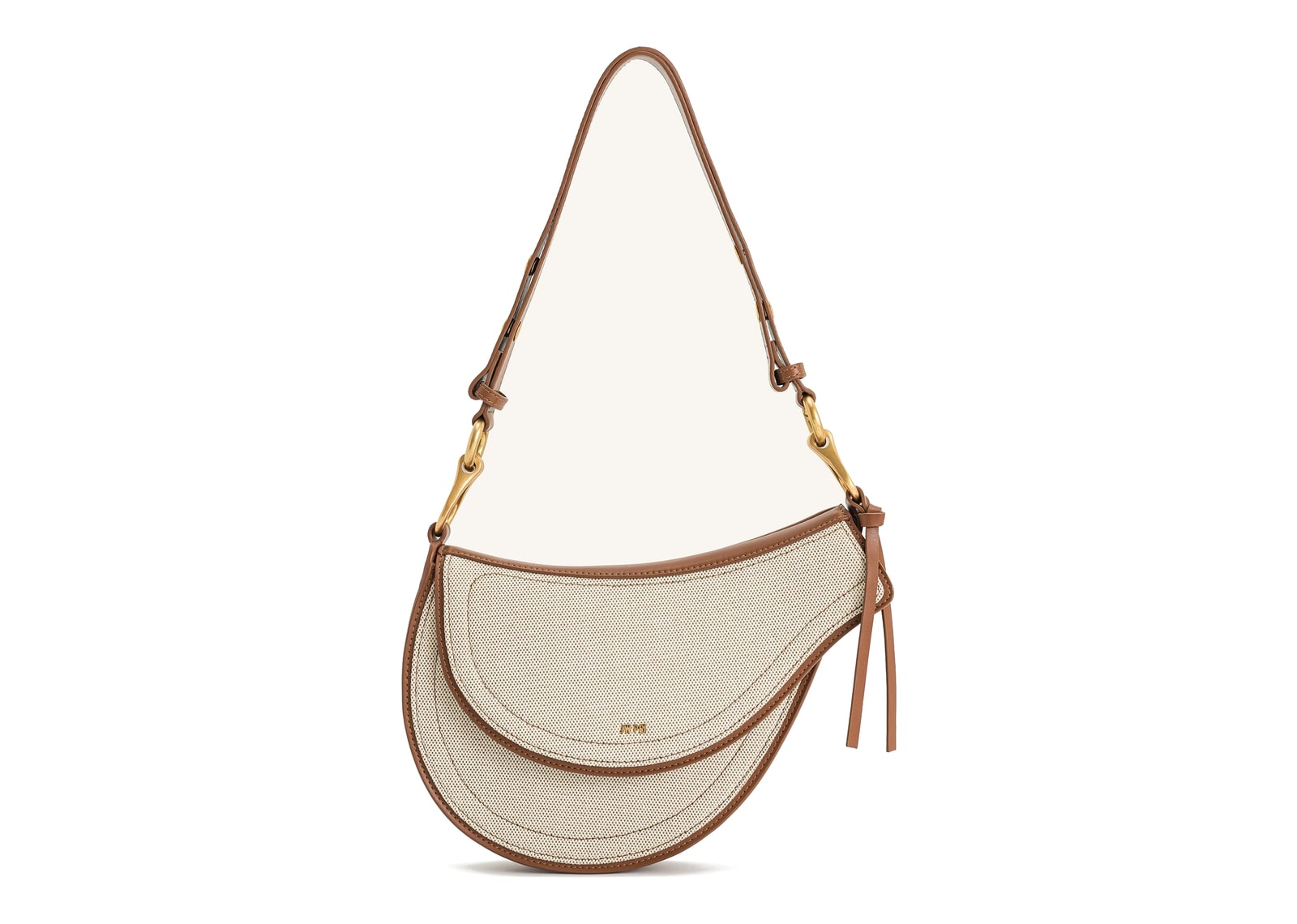 JW PEI Ashlie Crossbody Bag Brown Canvas
