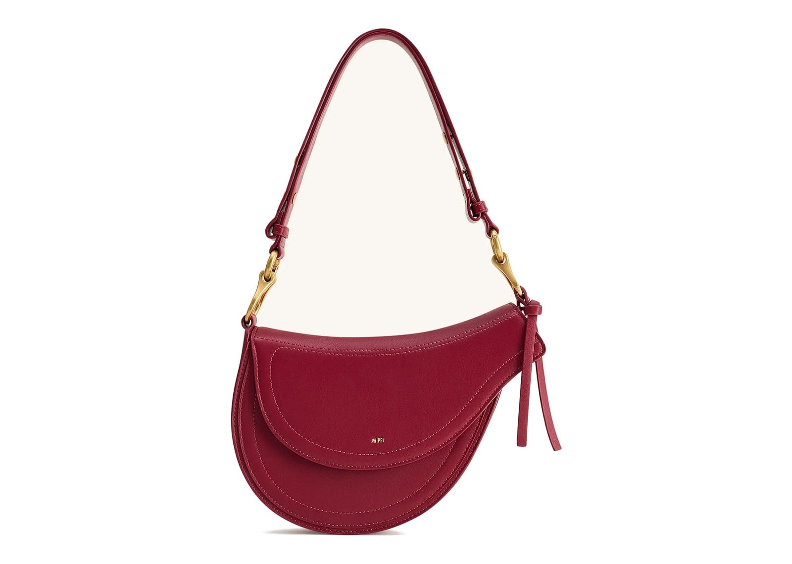 JW PEI Ashlie Crossbody Bag Burgundy
