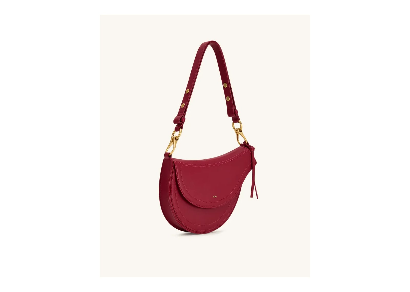 JW PEI Ashlie Crossbody Bag Burgundy - görsel 2