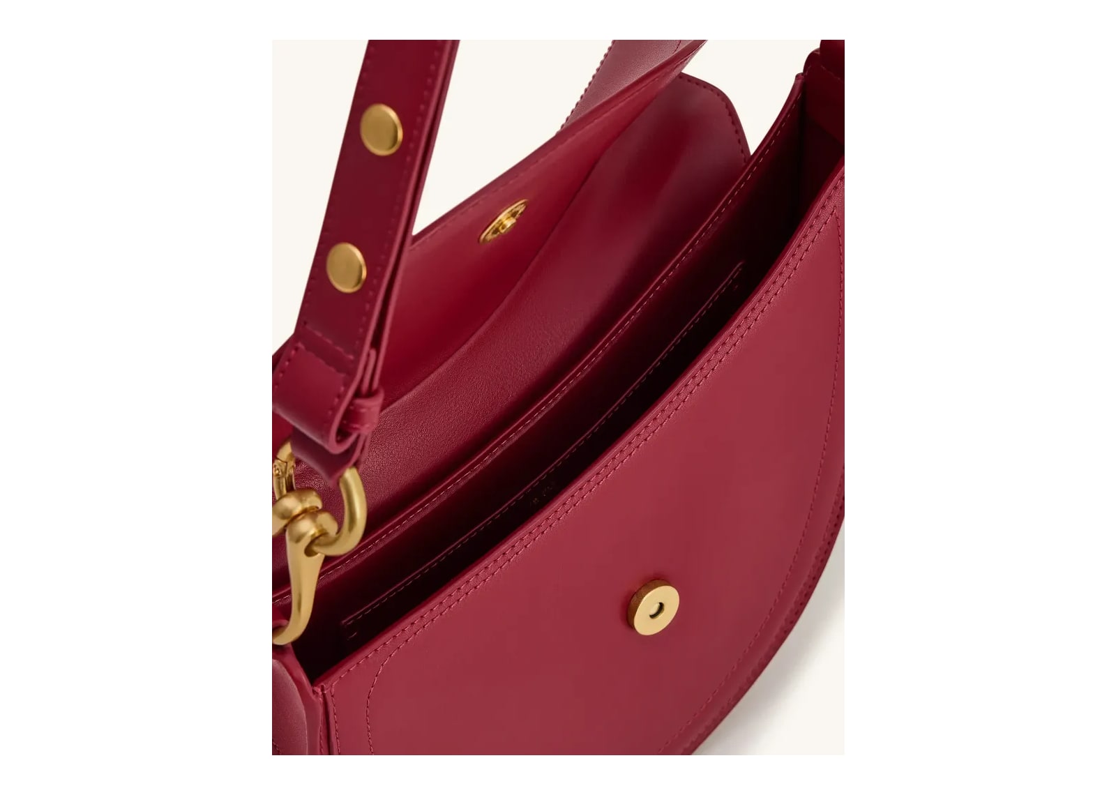 JW PEI Ashlie Crossbody Bag Burgundy - görsel 4