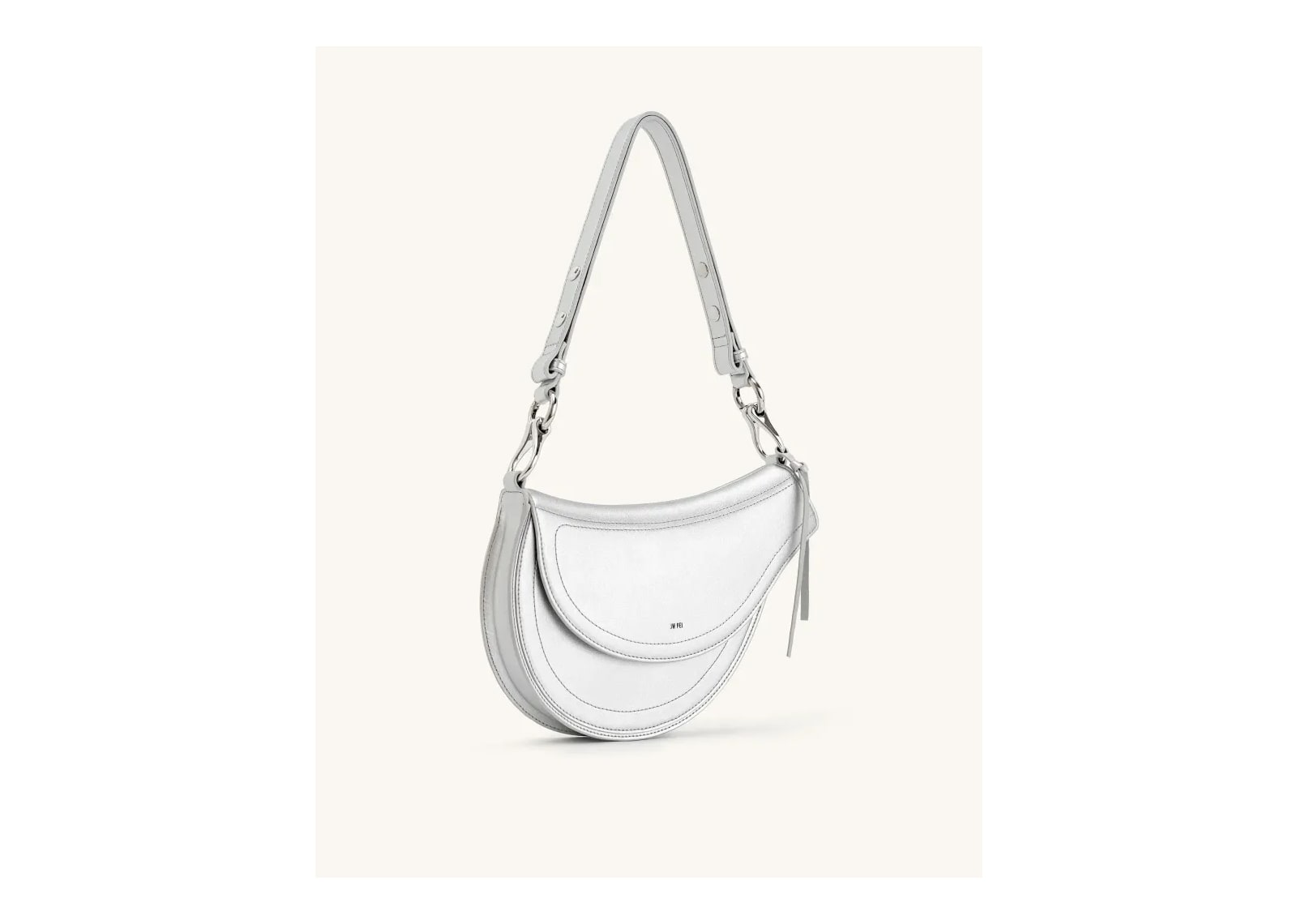 JW PEI Ashlie Crossbody Bag Silver - görsel 2