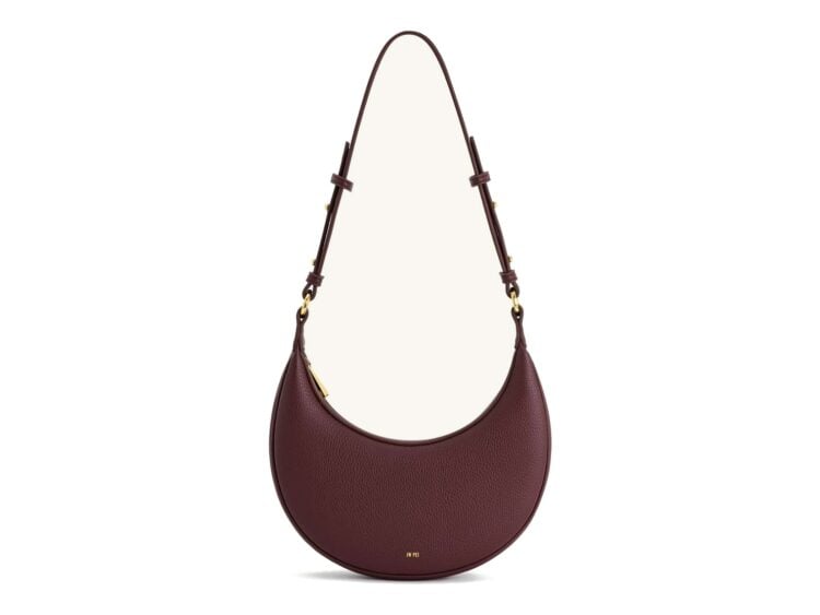 JW PEI Carly Medium Shoulder Bag Deep Claret