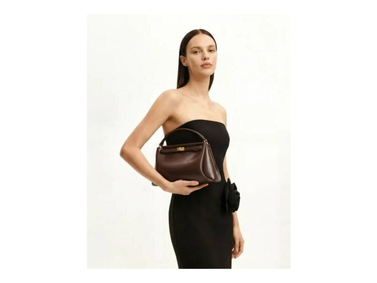 JW PEI Carmen Top Handle Bag Reddish Brown
