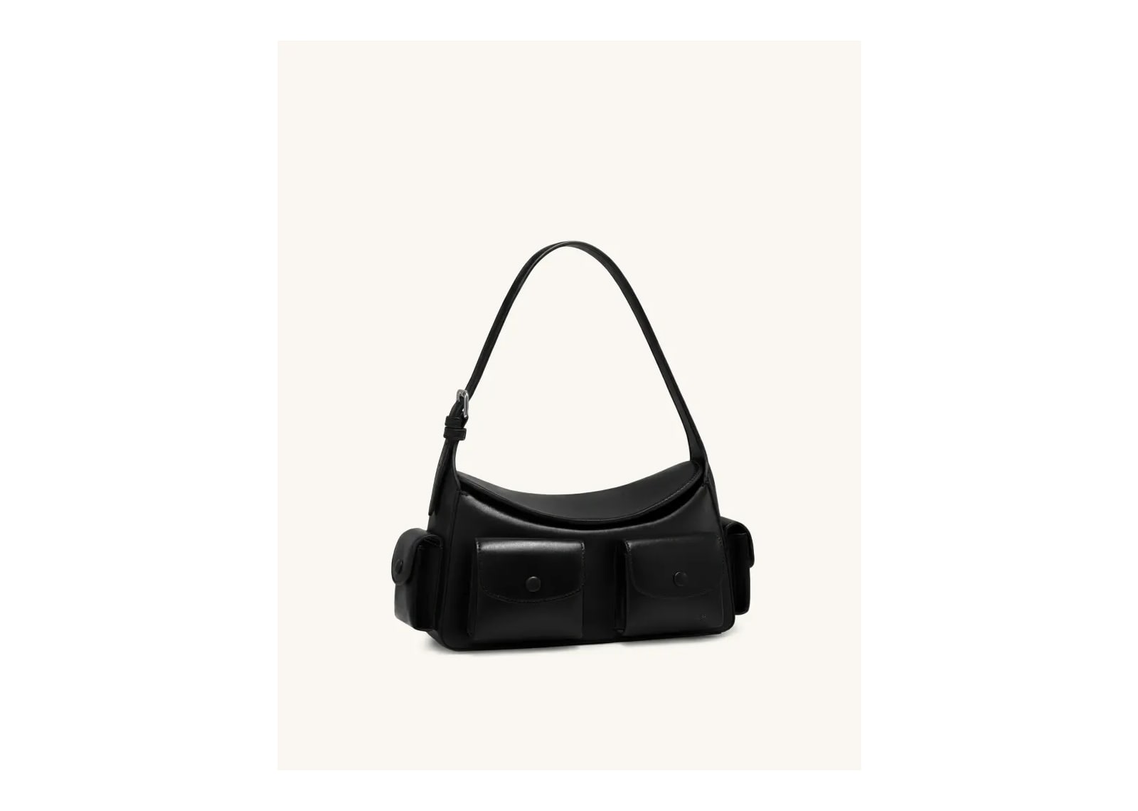 JW PEI Corinne Multi-Pocket Shoulder Bag Black - görsel 2