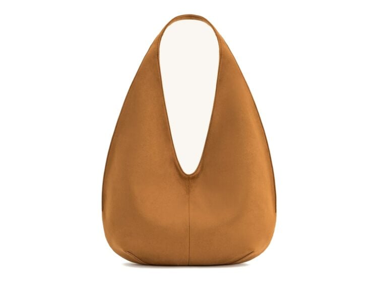JW PEI Dara Faux Suede Hobo Bag Yellowish Brown