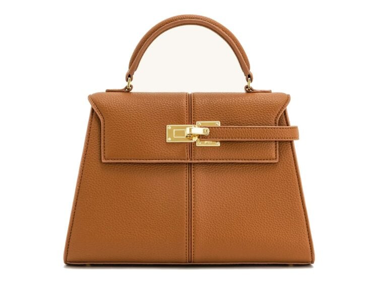 JW PEI Elise Large Top Handle Bag Brown