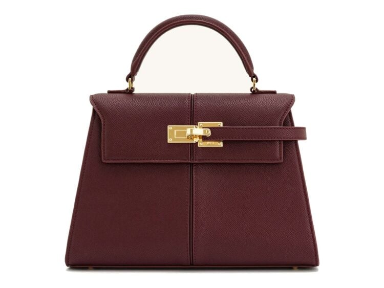 JW PEI Elise Large Top Handle Bag Claret