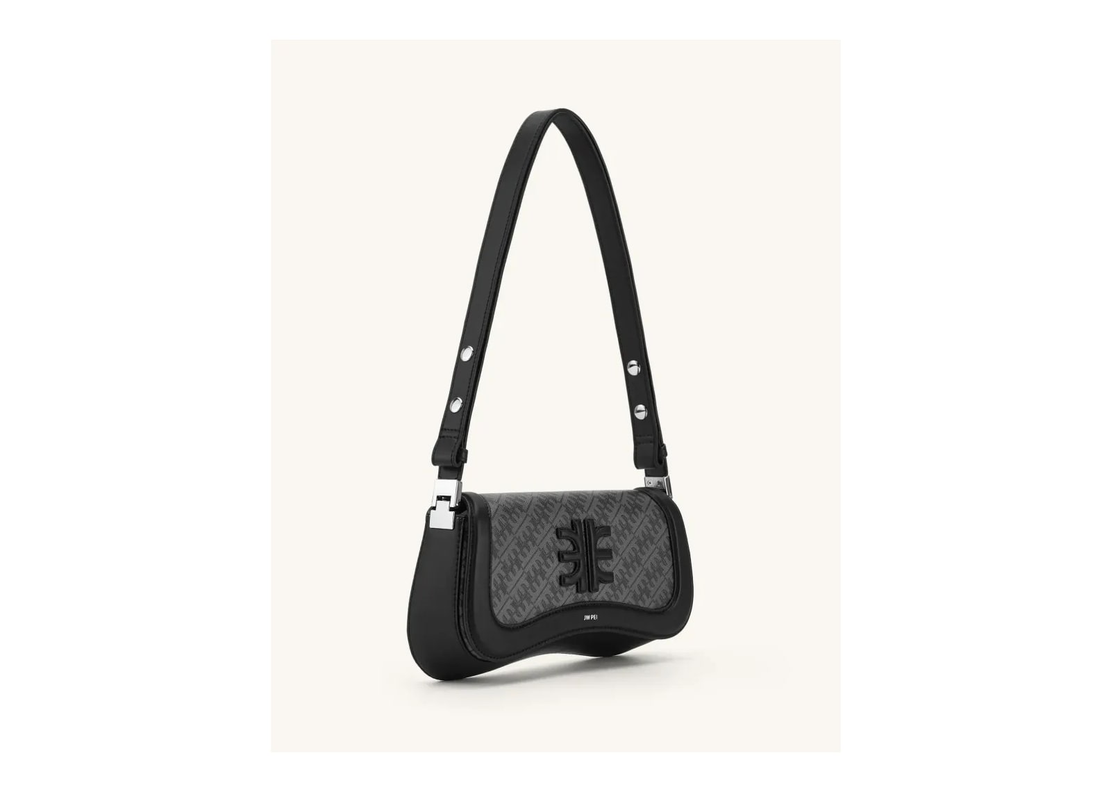 JW PEI FEI Joy Shoulder Bag Iron Black - görsel 2