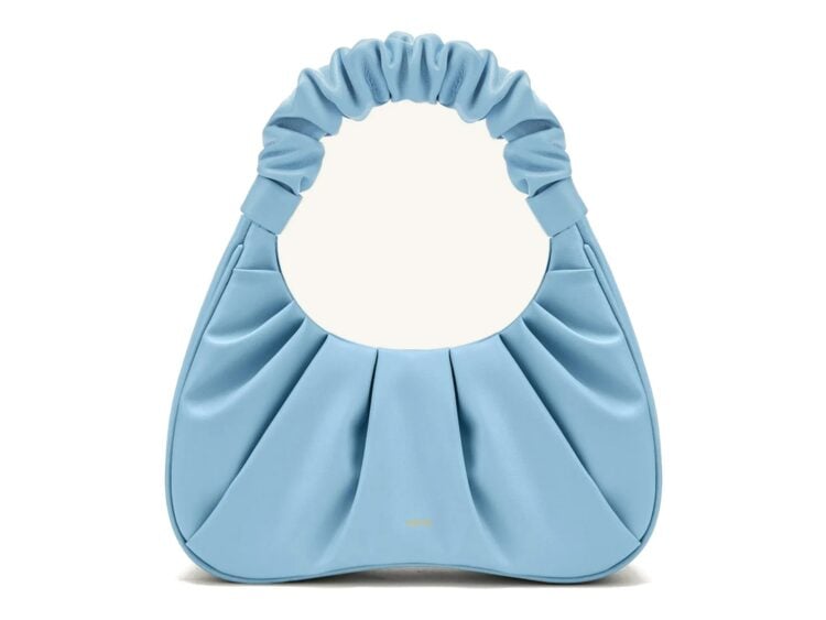 JW PEI Gabbi Ruched Hobo Handbag Ice
