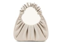JW PEI Gabbi Ruched Hobo Handbag Ivory