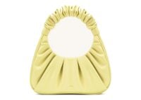 JW PEI Gabbi Ruched Hobo Handbag Light Yellow