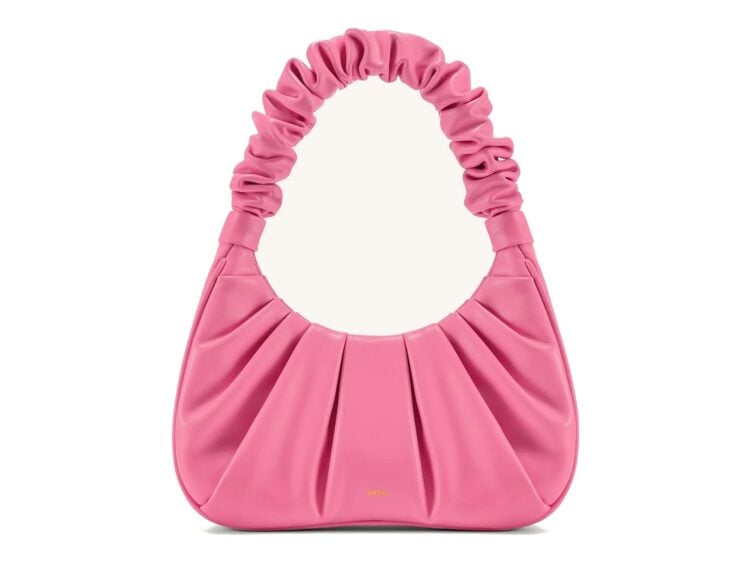 JW PEI Gabbi Ruched Hobo Handbag Pink