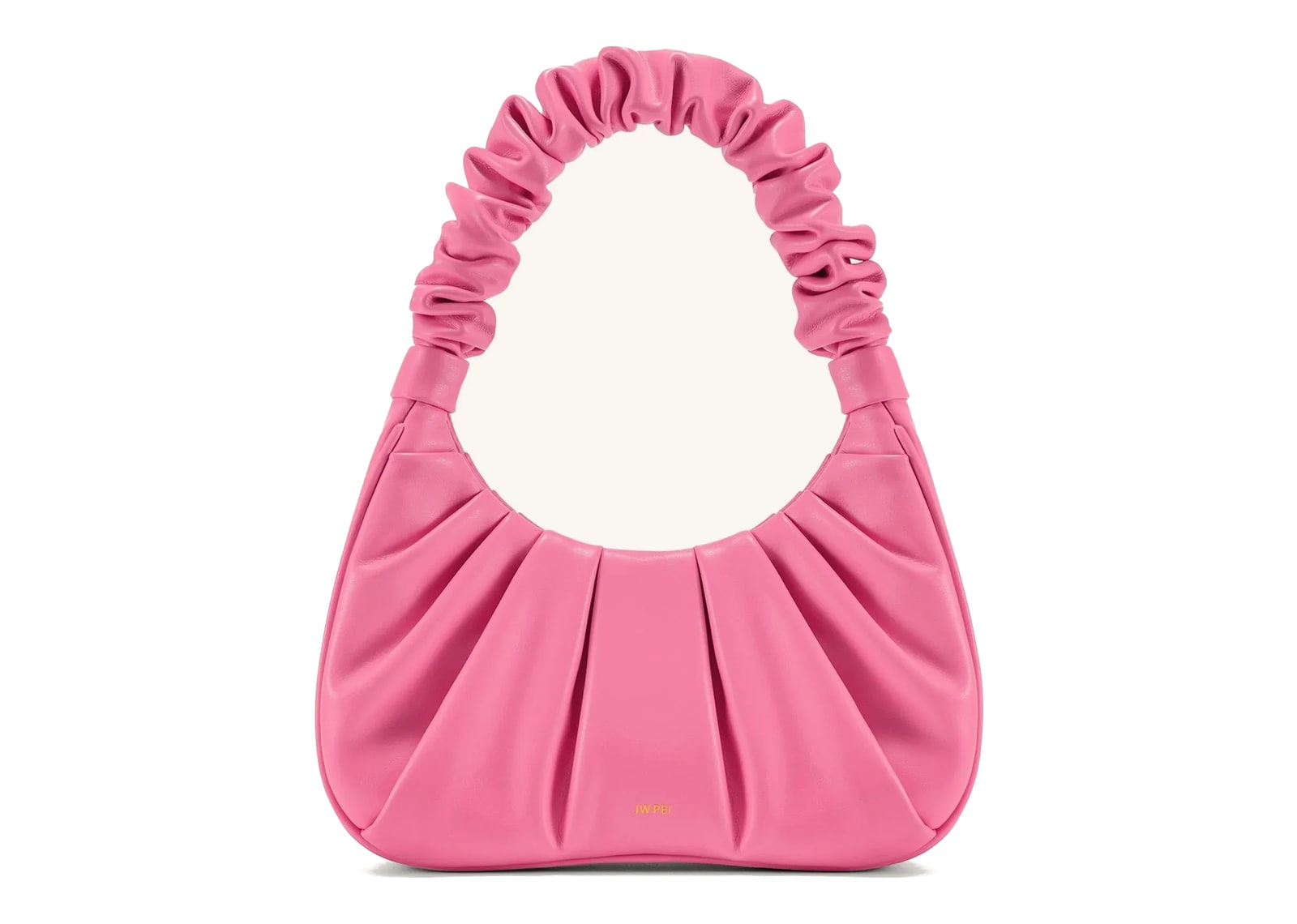 JW PEI Gabbi Ruched Hobo Handbag Pink
