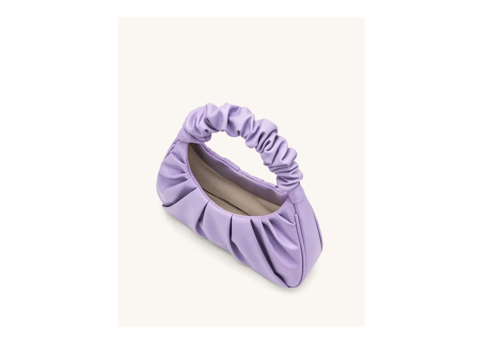 JW PEI Gabbi Ruched Hobo Handbag Purple - görsel 4