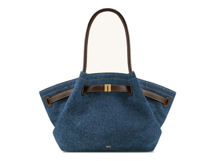 JW PEI Hana Large Tote Bag Dark Blue Denim