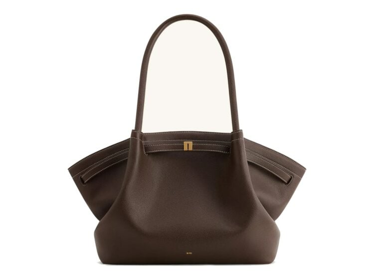 JW PEI Hana Large Tote Bag Dark Brown