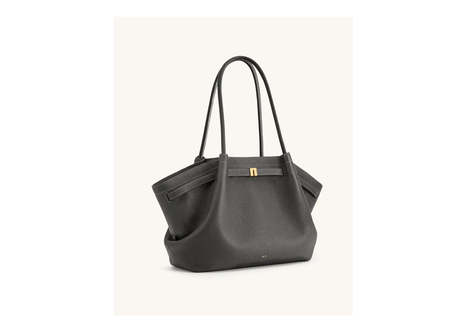 JW PEI Hana Large Tote Bag Dark Gray - görsel 2