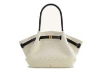 JW PEI Hana Medium Tote Bag Black Canvas