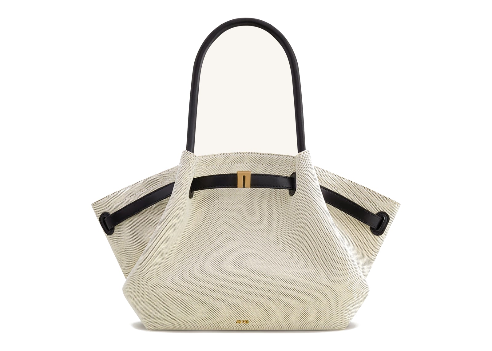 JW PEI Hana Medium Tote Bag Black Canvas