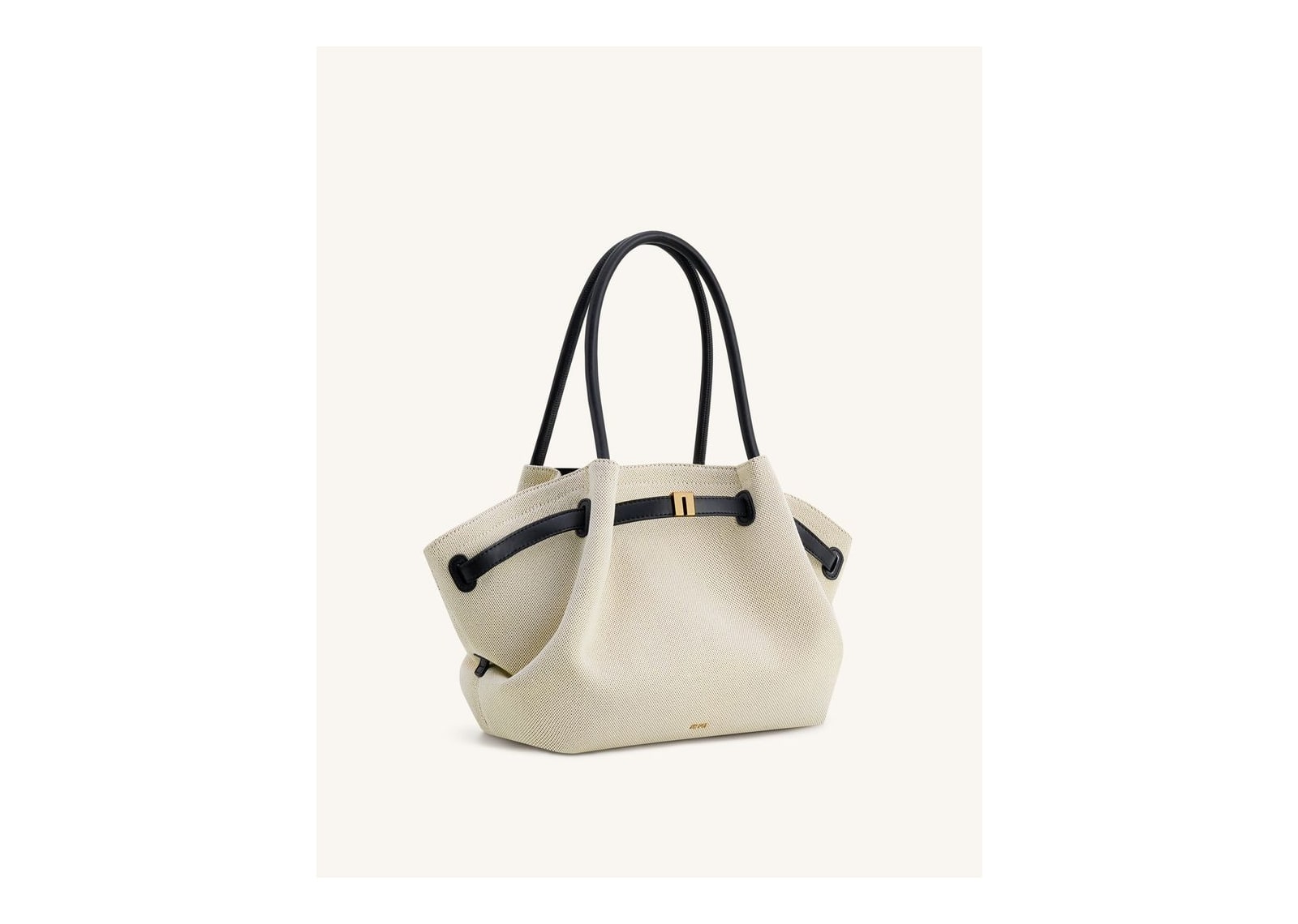 JW PEI Hana Medium Tote Bag Black Canvas - görsel 3