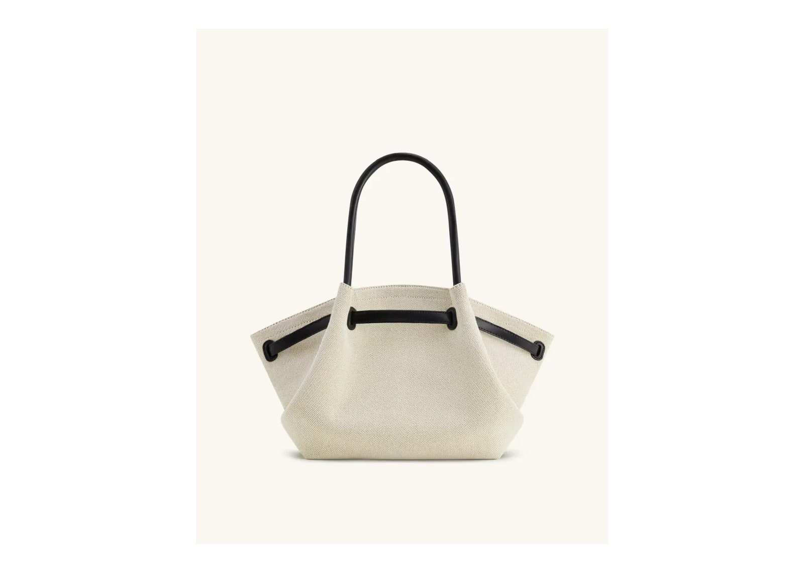 JW PEI Hana Medium Tote Bag Black Canvas - görsel 4