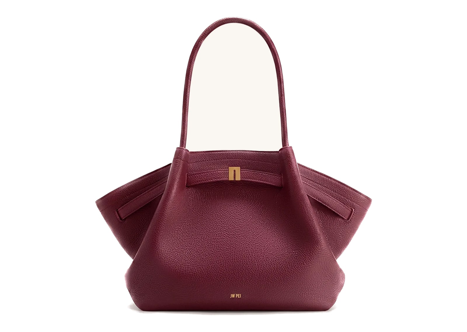 JW PEI Hana Medium Tote Bag Burgundy