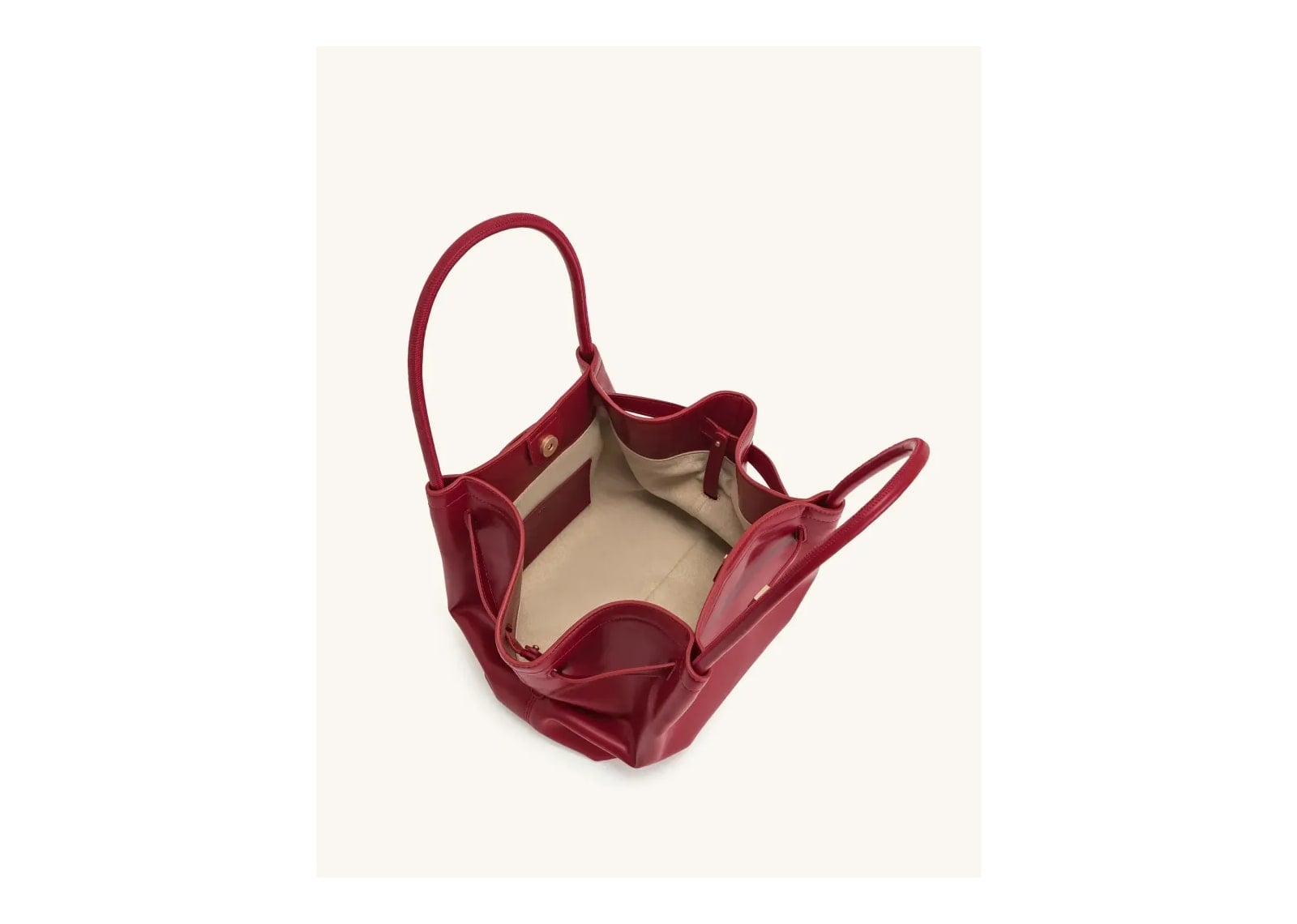 JW PEI Hana Medium Tote Bag Claret - görsel 5