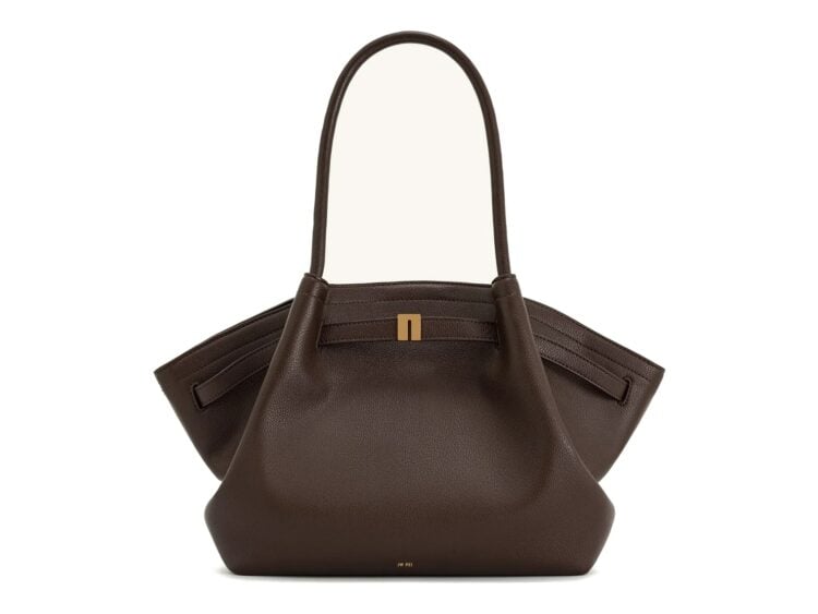 JW PEI Hana Medium Tote Bag Dark Brown