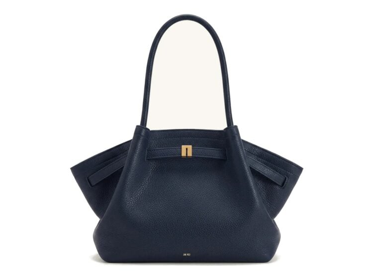 JW PEI Hana Medium Tote Bag Navy Blue