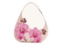 JW PEI Harlee Orchid Embroidered Shoulder Bag Pink