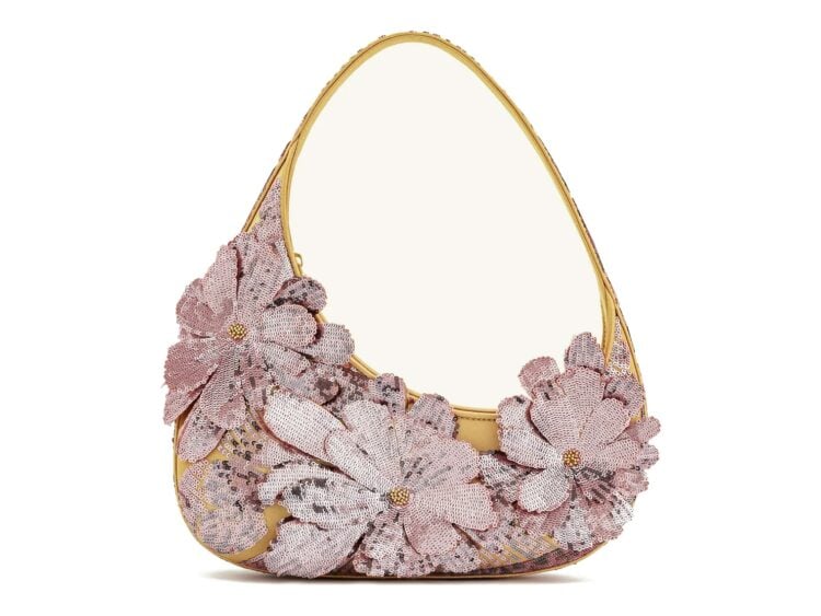 JW PEI Harlee Sequin Shoulder Bag Pink