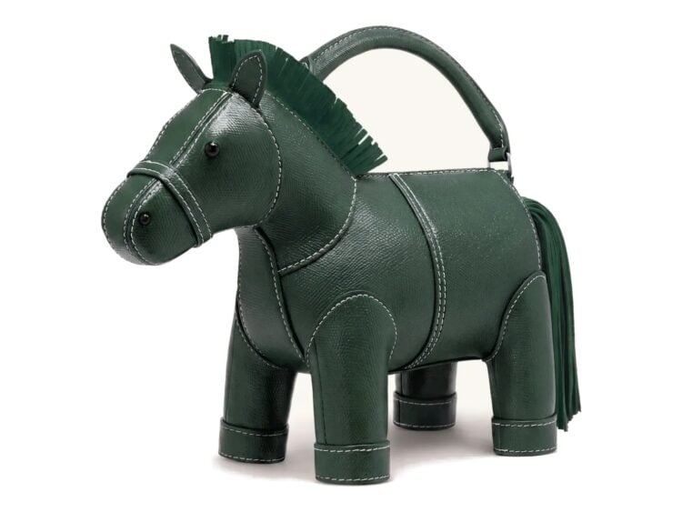 JW PEI Harper Horse Top Handle Bag Green