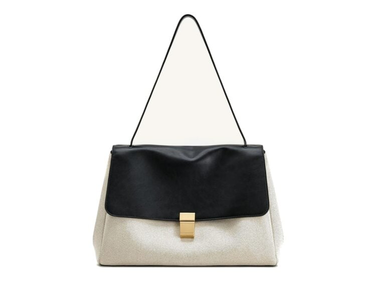 JW PEI Hilary Shoulder Bag Black Canvas