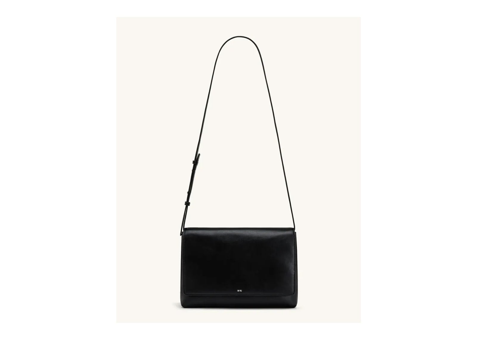 JW PEI Isolde Flap Shoulder Bag Black - görsel 2