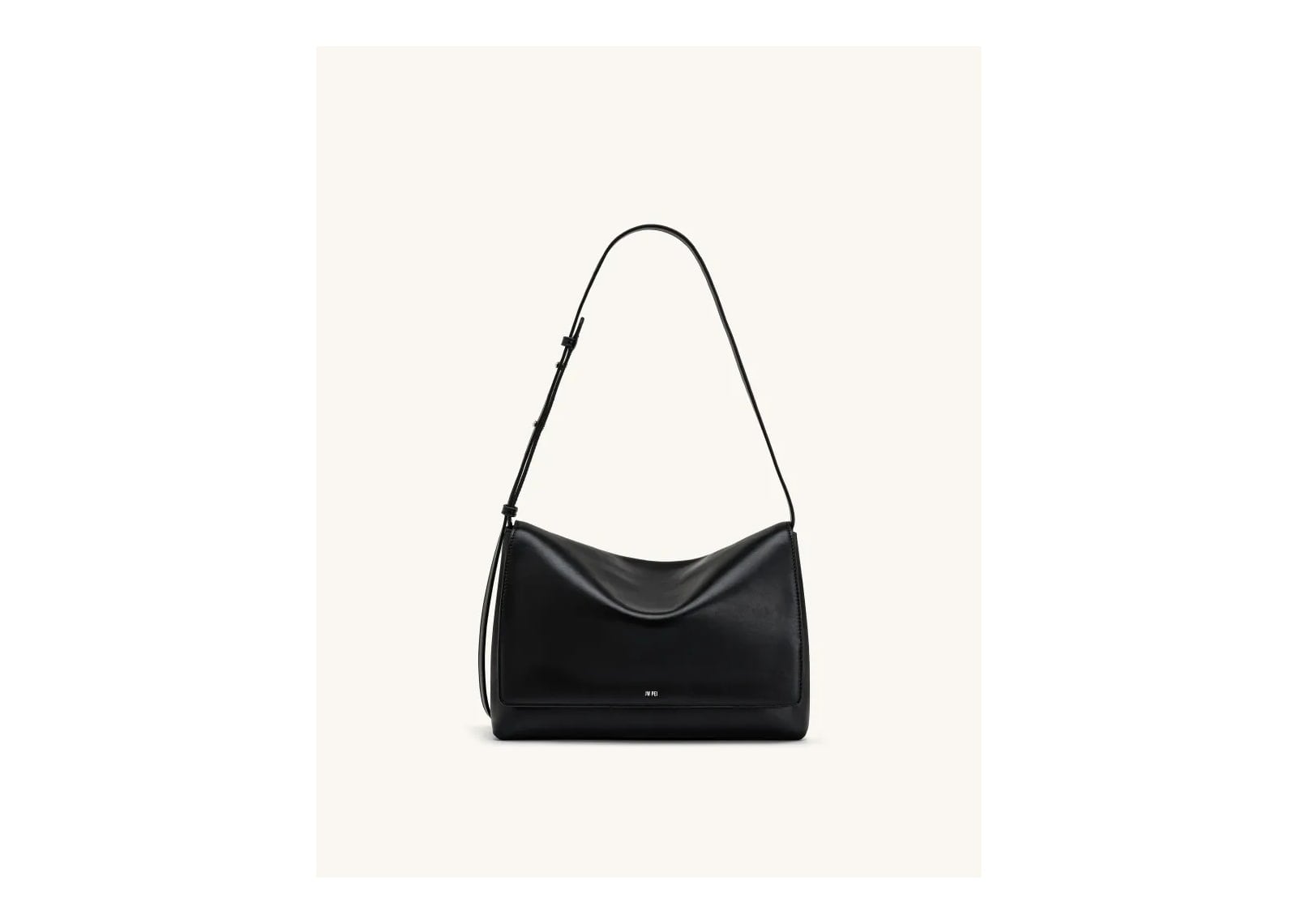 JW PEI Isolde Flap Shoulder Bag Black - görsel 3