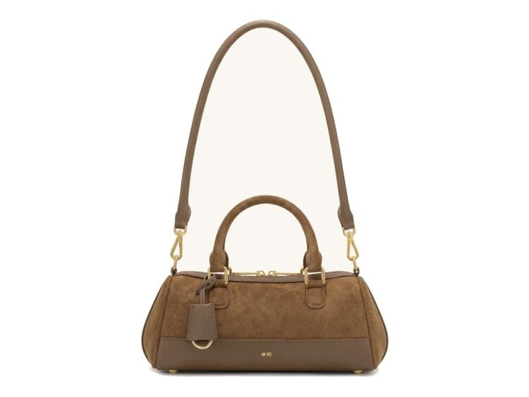 JW PEI Josie Barrel Shoulder Bag Brown