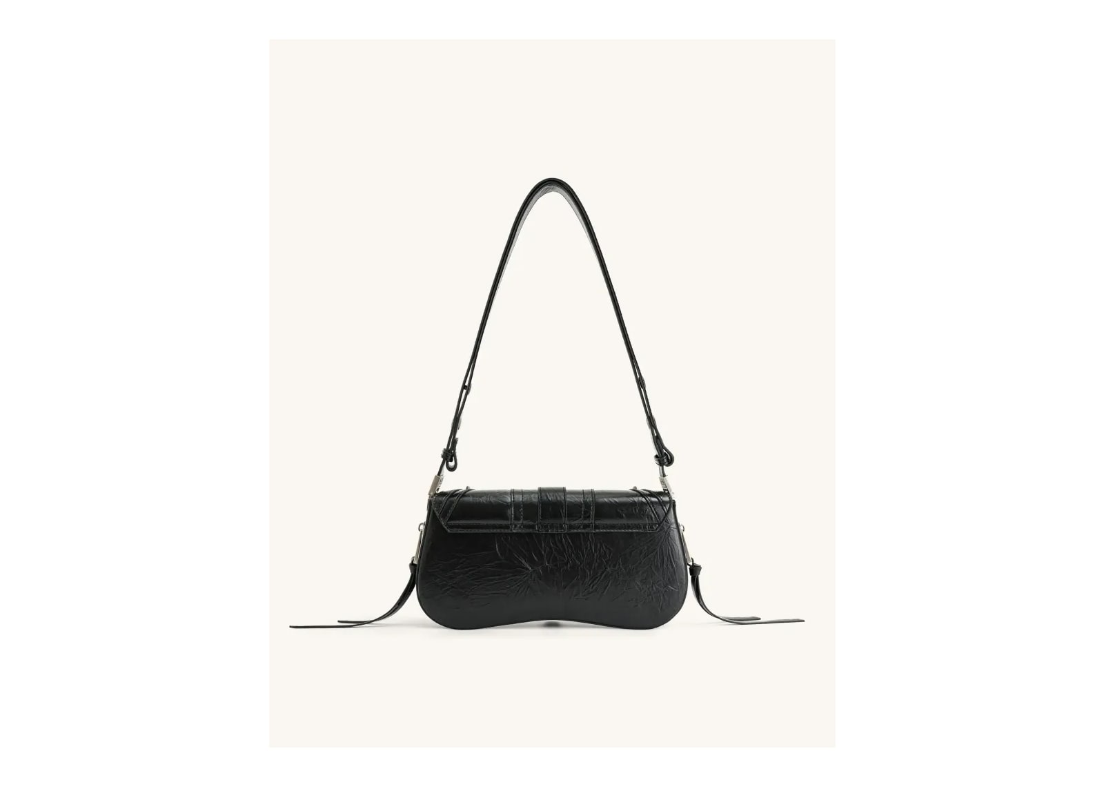 JW PEI Joy Crushed Shoulder Bag Black - görsel 3