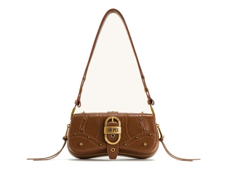 JW PEI Joy Crushed Shoulder Bag Brown