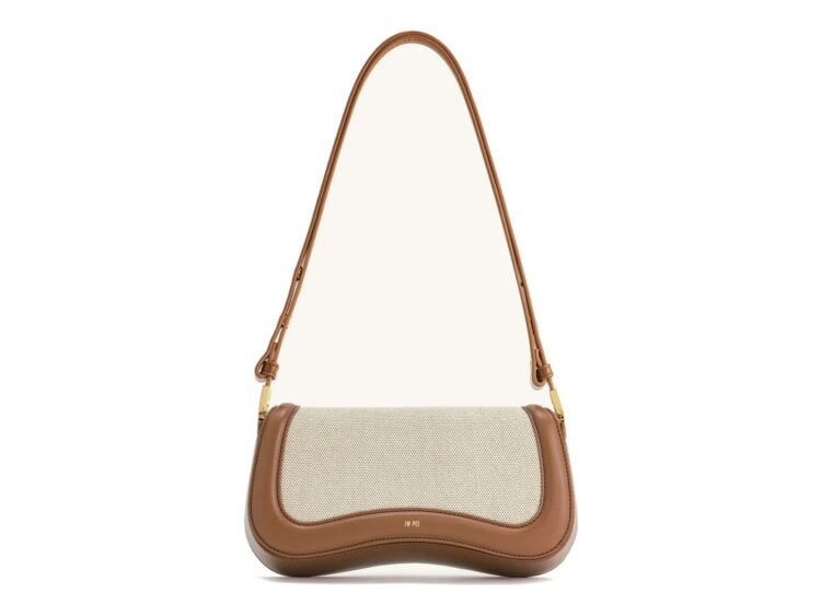 JW PEI Joy Shoulder Bag Brown Canvas