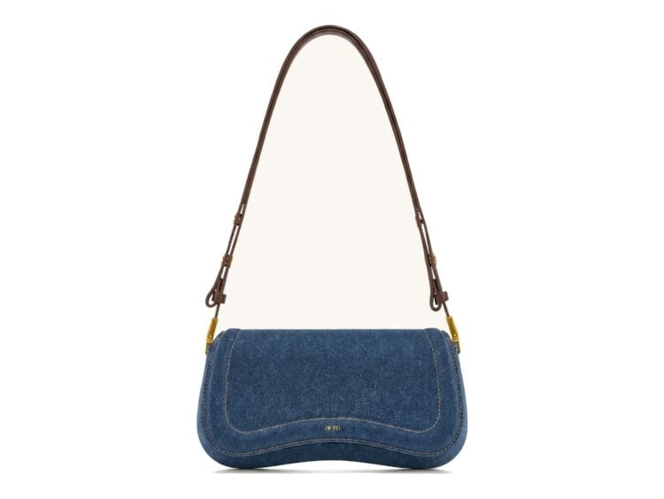 JW PEI Joy Shoulder Bag Dark Blue Denim