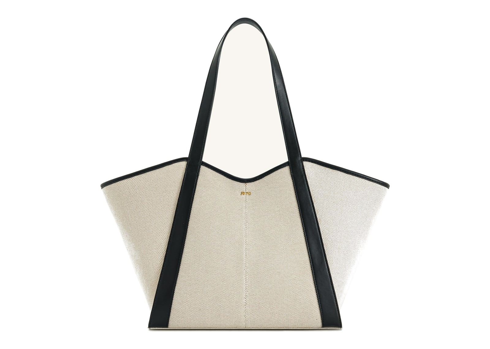 JW PEI Kiana Large Capacity Tote Bag Black Canvas