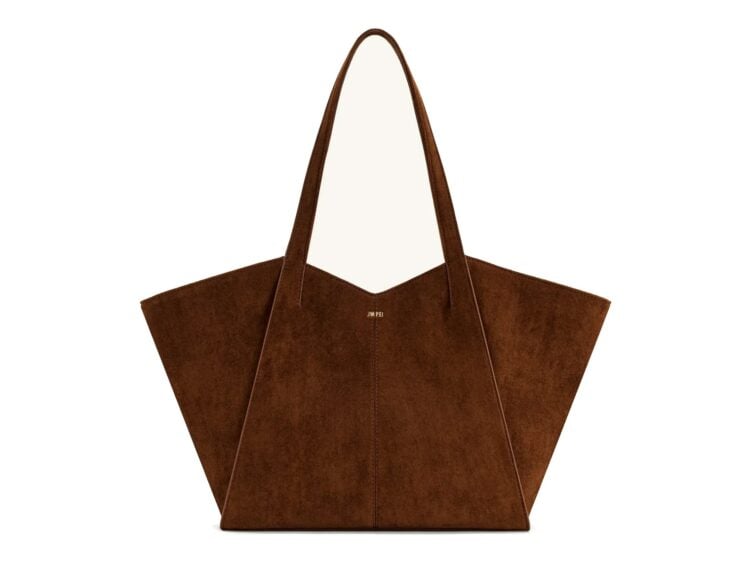 JW PEI Kiana Large Capacity Tote Bag Dark Brown
