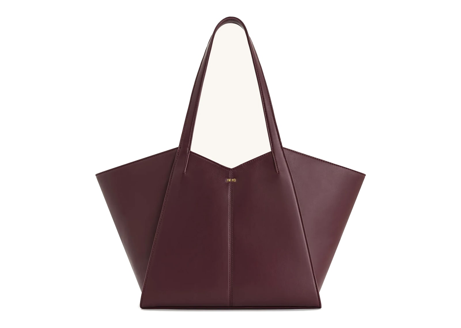 JW PEI Kiana Large Capacity Tote Bag Deep Claret