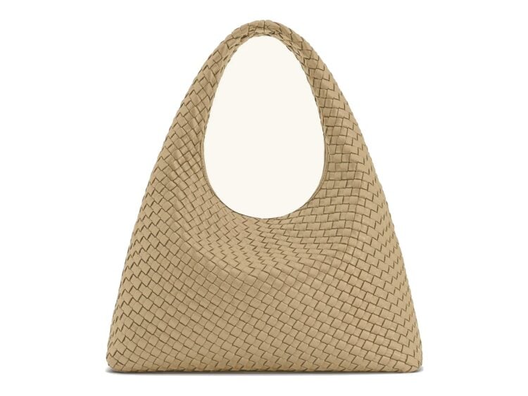 JW PEI Laura Woven Shoulder Bag Beige