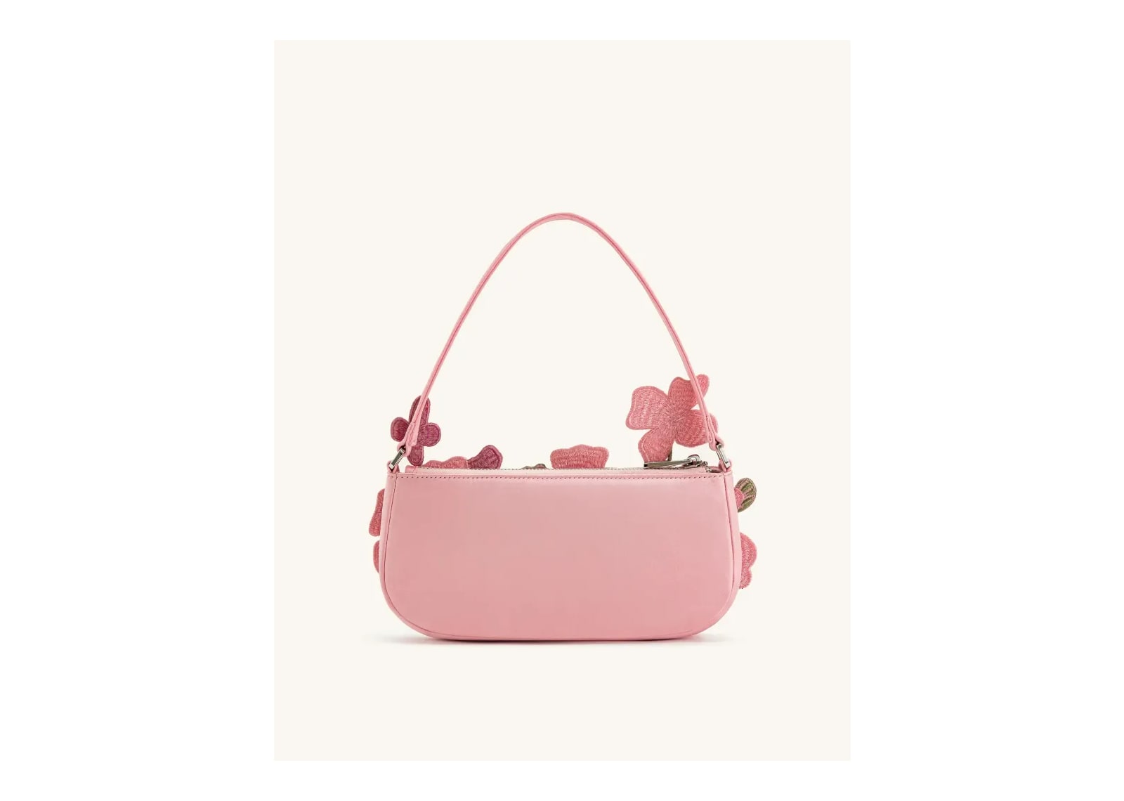 JW PEI Leona Bead Embellished Shoulder Bag Pink - görsel 3