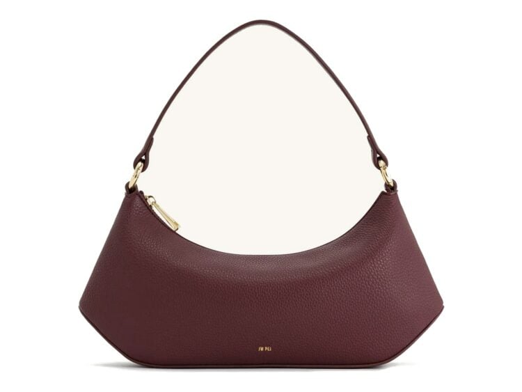 JW PEI Lily Shoulder Bag Deep Claret