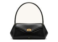 JW PEI Lucia Turn-Lock Flap Shoulder Bag Black