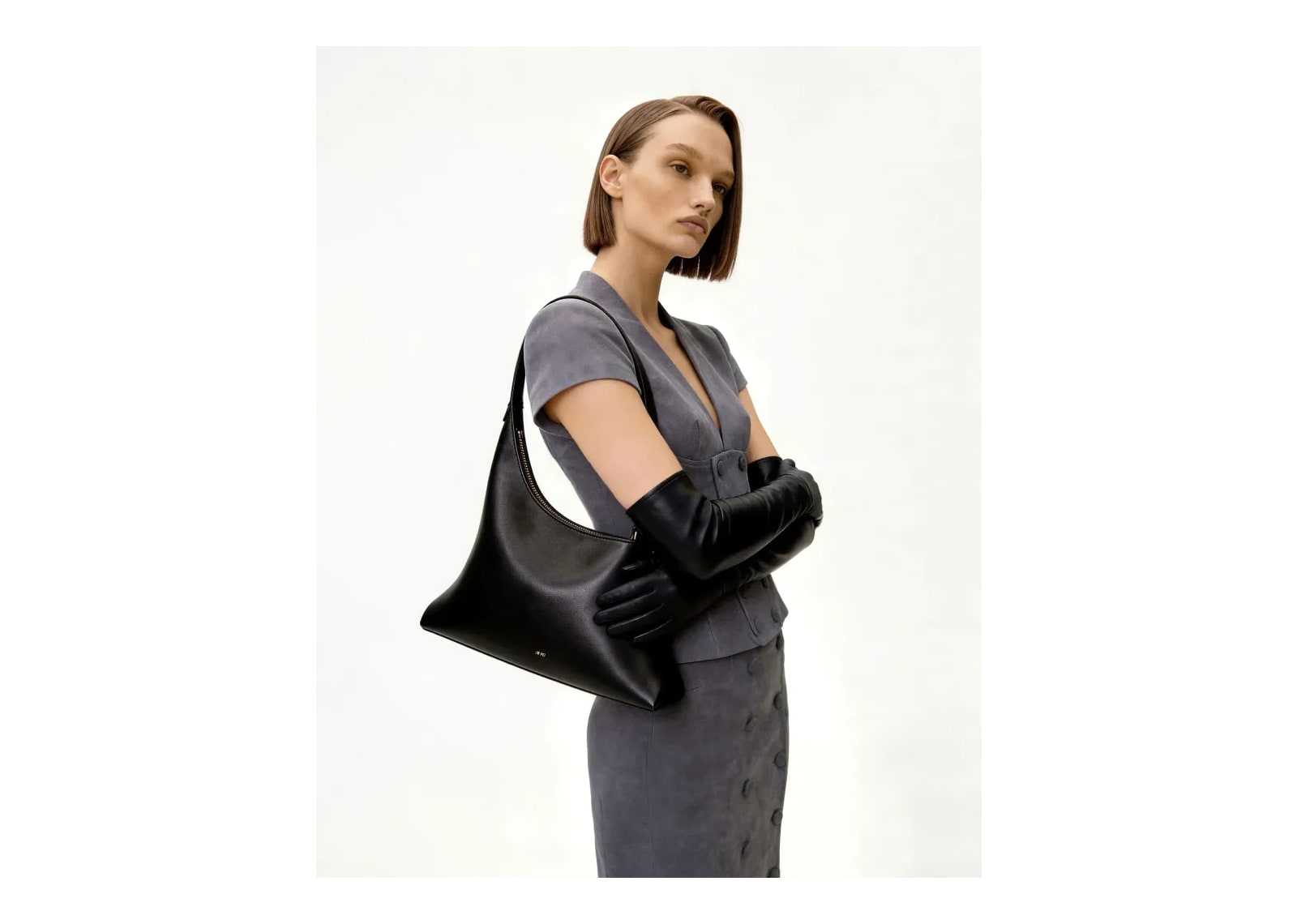 JW PEI Lyra Shoulder Bag Black - görsel 2