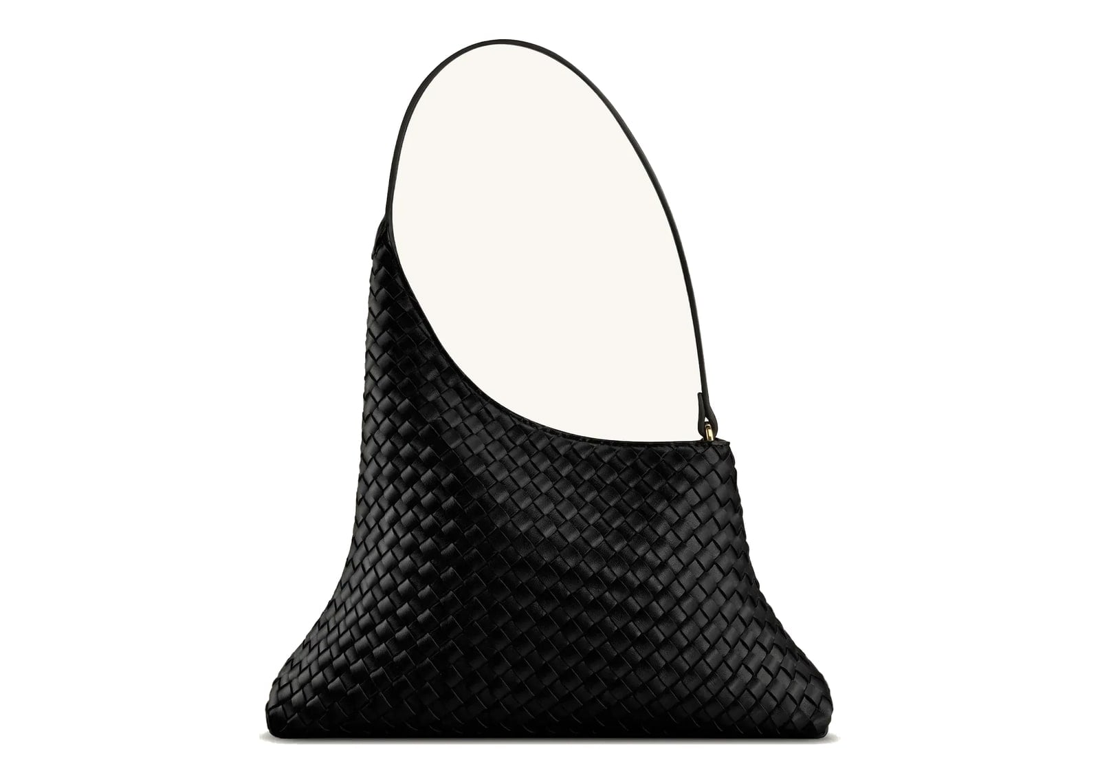 JW PEI Lyra Woven Shoulder Bag Black