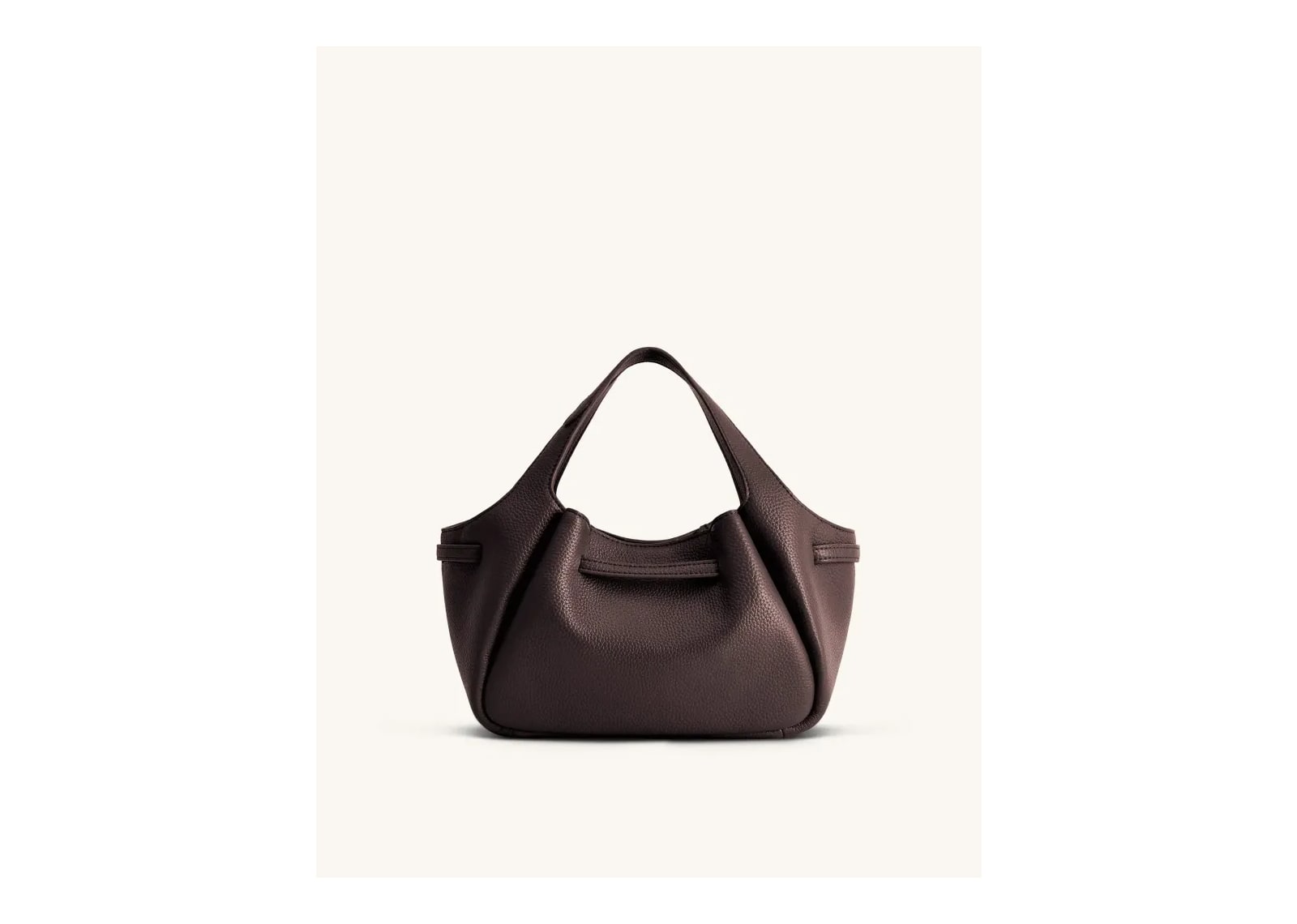 JW PEI Mabel Soft Bow Tote Bag Dark Brown - görsel 4
